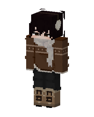 Brown Player Girl Minecraft skin