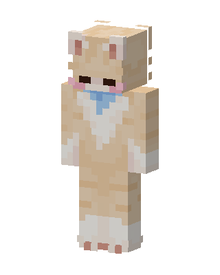 Blushing Kitty skin, 3D preview