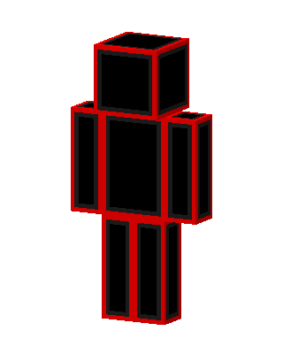 Blank Shadow skin, 3D preview