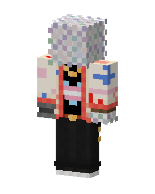 Pastel Patchwork skin, 3D preview