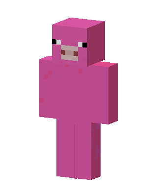 Pink Pig Minecraft skin