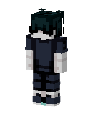 Shadow Hoodie skin, 3D preview