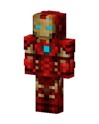 Red Masked Hero Boy Minecraft skin