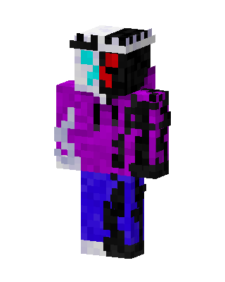Corrupted Void Hybrid skin, 3D preview