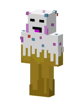 Birthday Cake skin, 3D preview