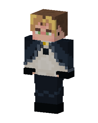Tuxedo Butler skin, 3D preview