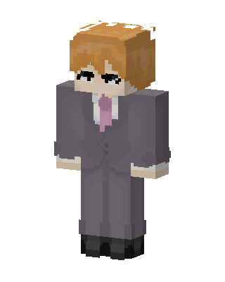 Suited Ginger skin, 3D preview