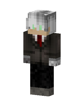 Silver Suit skin, 3D preview