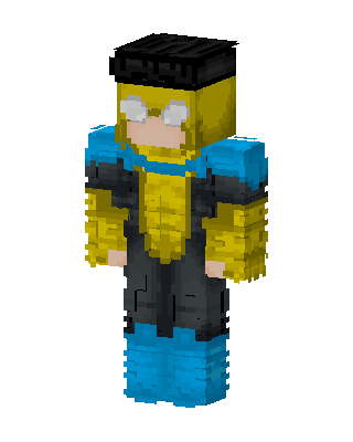 Invincible skin, 3D preview