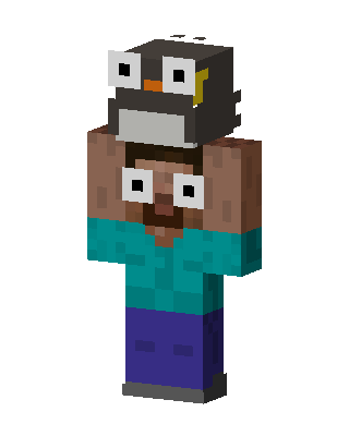 Teal Mob Boy skin, 3D preview