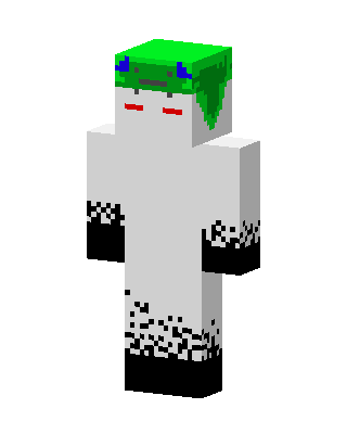 Axolotl Ghost skin, 3D preview