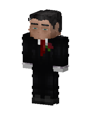 Formal Gentleman skin, 3D preview