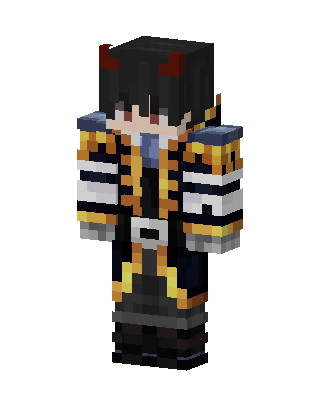 Demon Captain skin, 3D preview