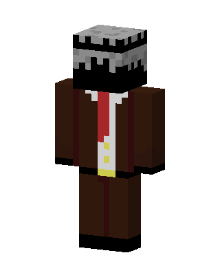 Brown Suit Boy Minecraft skin