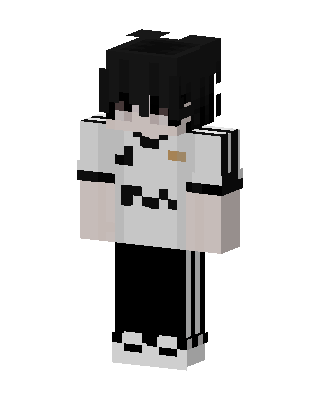 White Player Boy Minecraft white skin