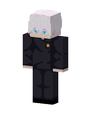 Satoru Gojo skin, 3D preview
