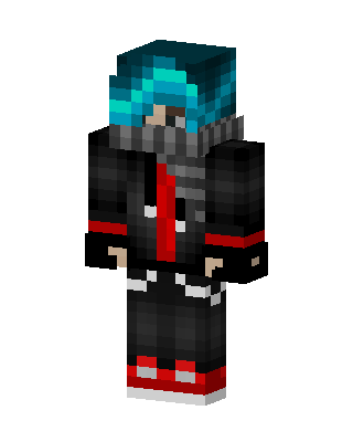 Black Fighter Boy Minecraft PvP skin