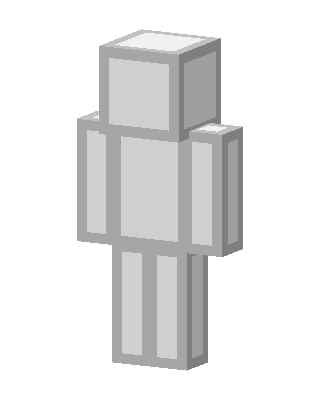 Gray Mob skin, 3D preview