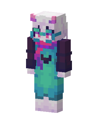 Pastel Ralsei Minecraft skin