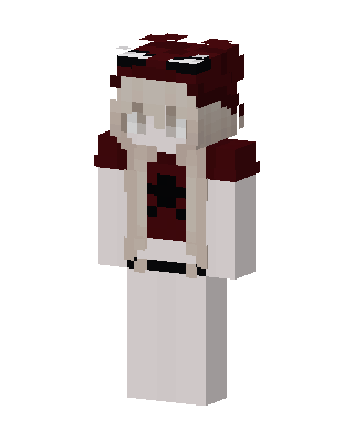 Spider Hood Girl skin, 3D preview