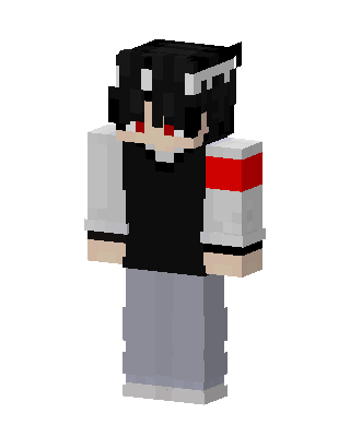 Black Anime Boy Minecraft skin