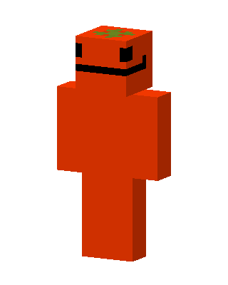 Tomato Man skin, 3D preview