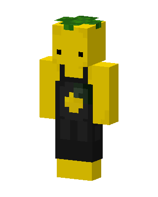 Pineapple Person Minecraft skin