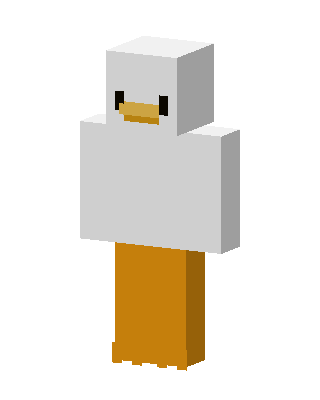 White Animal Minecraft white skin