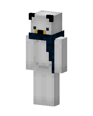 White Animal Minecraft Christmas skin