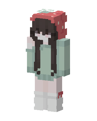 Mushroom Girl Minecraft skin