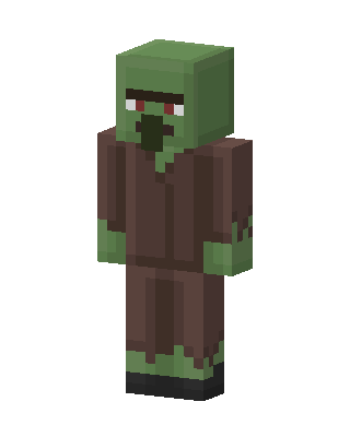 Green Villain Boy skin, 3D preview