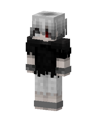 Ken Kaneki Minecraft skin