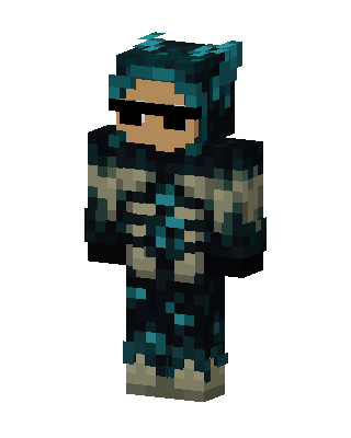 Warden Hood skin, 3D preview