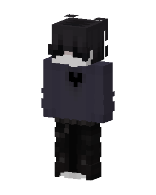 Shadow Hoodie skin, 3D preview