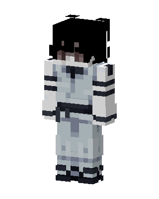 White Spaceman Girl Minecraft white skin