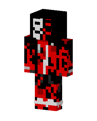 Red Fighter Boy Minecraft skin