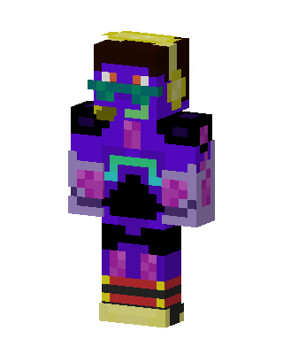 Void Warrior skin, 3D preview