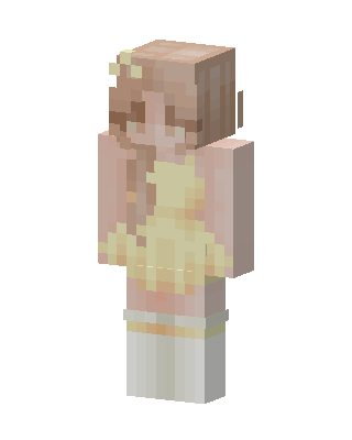 Butter Bloom skin, 3D preview