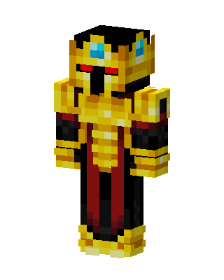 Golden Pharaoh skin, 3D preview