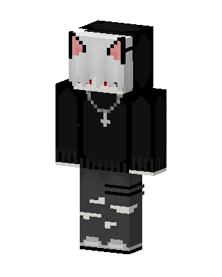 Shadow Catboy skin, 3D preview