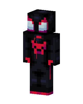 Miles Morales skin, 3D preview