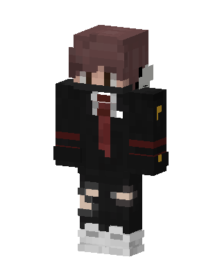 Red Tie Rebel skin, 3D preview