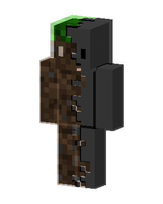 Dirt Split skin, 3D preview
