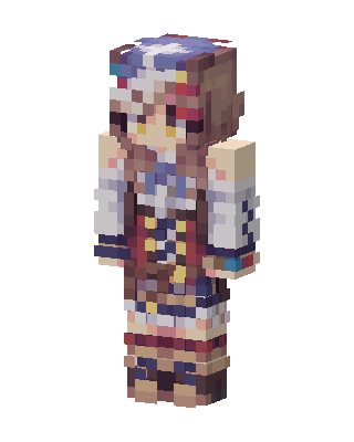 Patchwork Wanderer skin, 3D preview