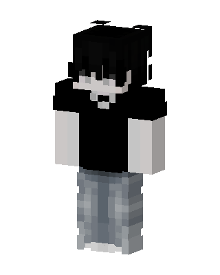 Black Player Boy Minecraft black skin