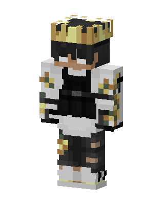 Golden Crown Prince Minecraft skin