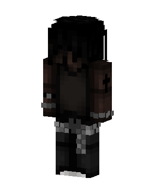 Black Knight Boy Minecraft skin