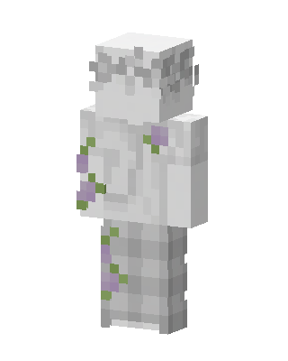 Marble Statue Minecraft knight skin