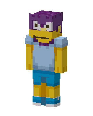 Bart Simpson skin, 3D preview