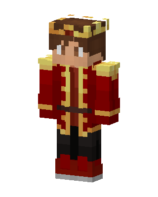 Red King skin, 3D preview